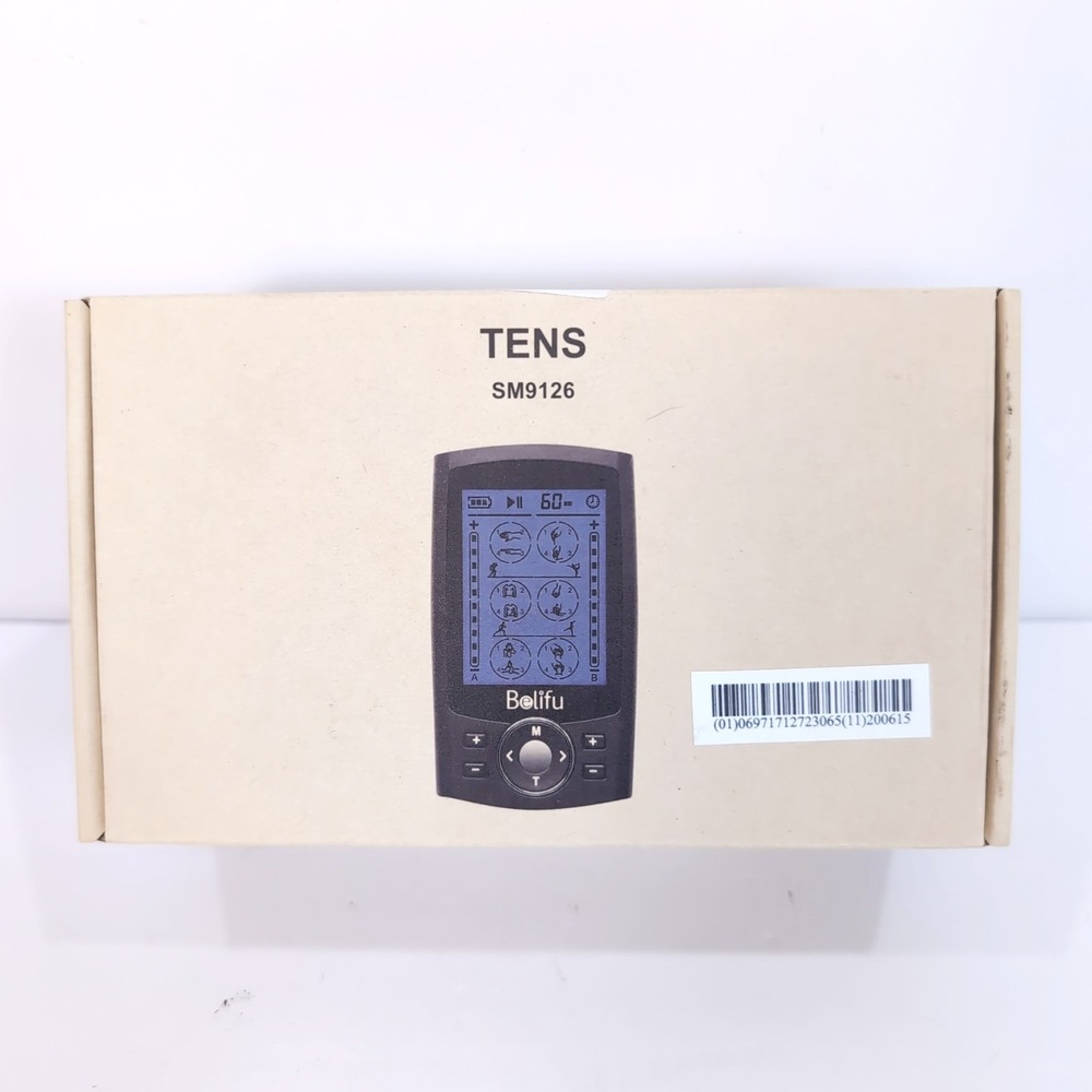 Belifu SM9126 Dual Channel TENS Massager EMS Unit 24 Modes Muscle Stimulator